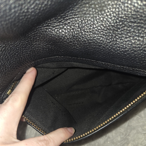 Coach Black Leather Shoulder Bag - Picture 11 of 14